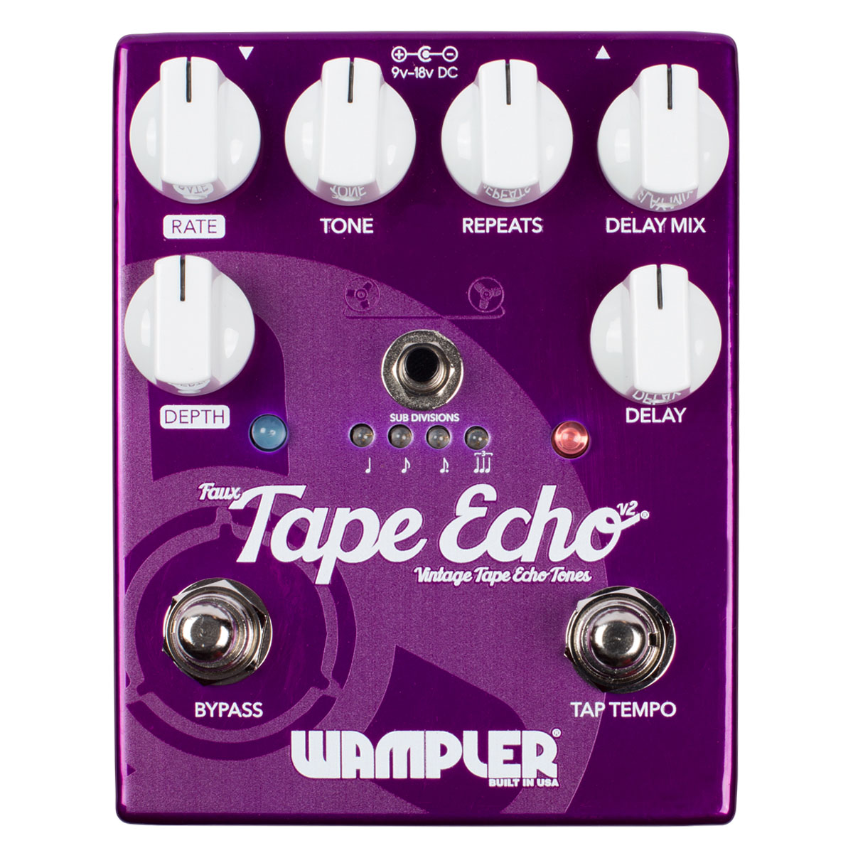 Faux Tape Echo v2 Pedal