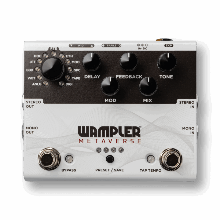 Wampler Metaverse Multi Delay Pedal