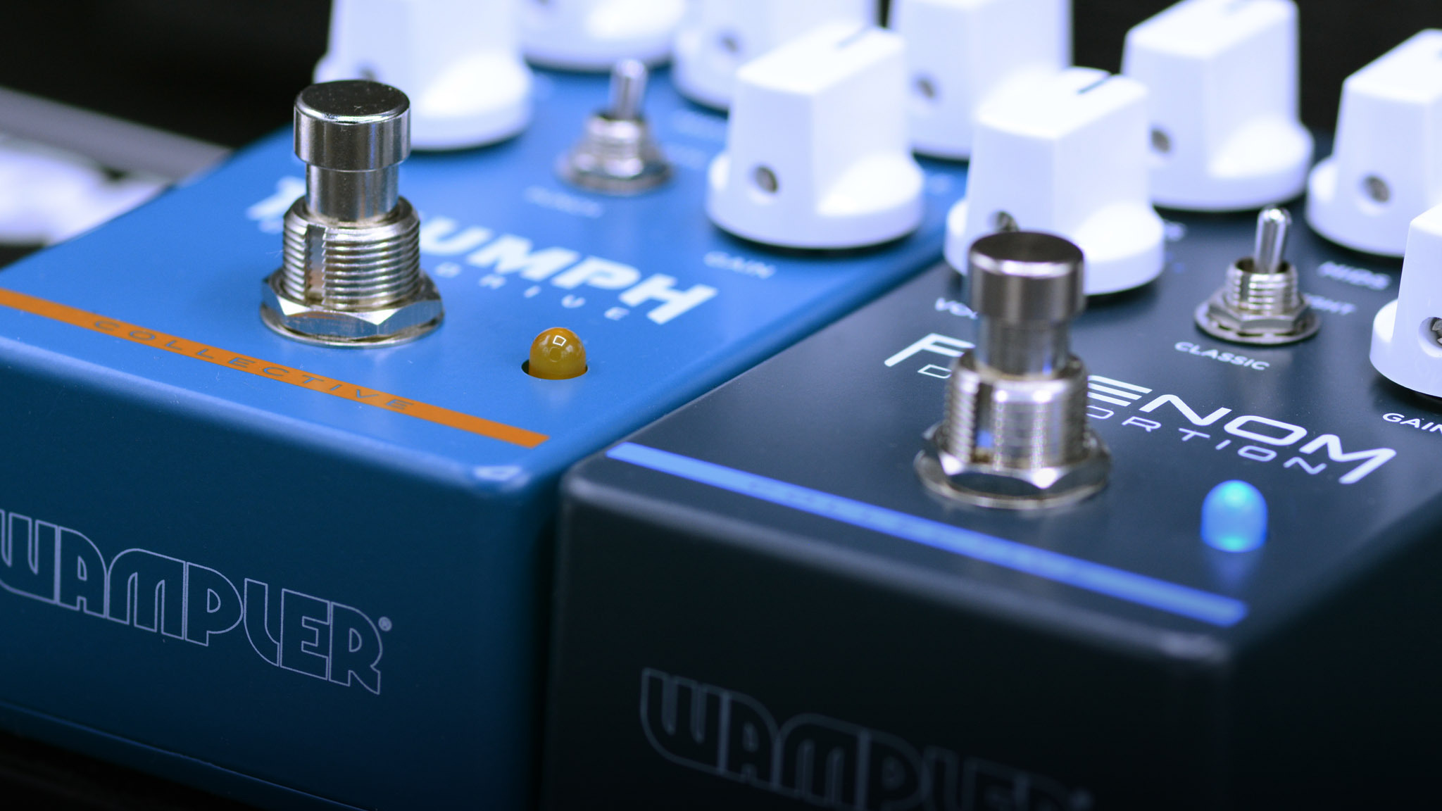 Close-up of Collective Series Pedals