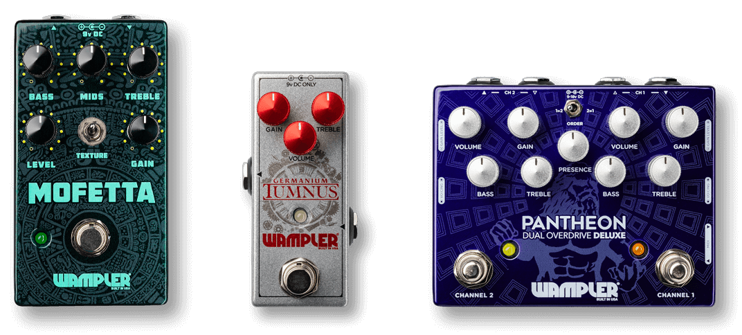 Overdrive pedals