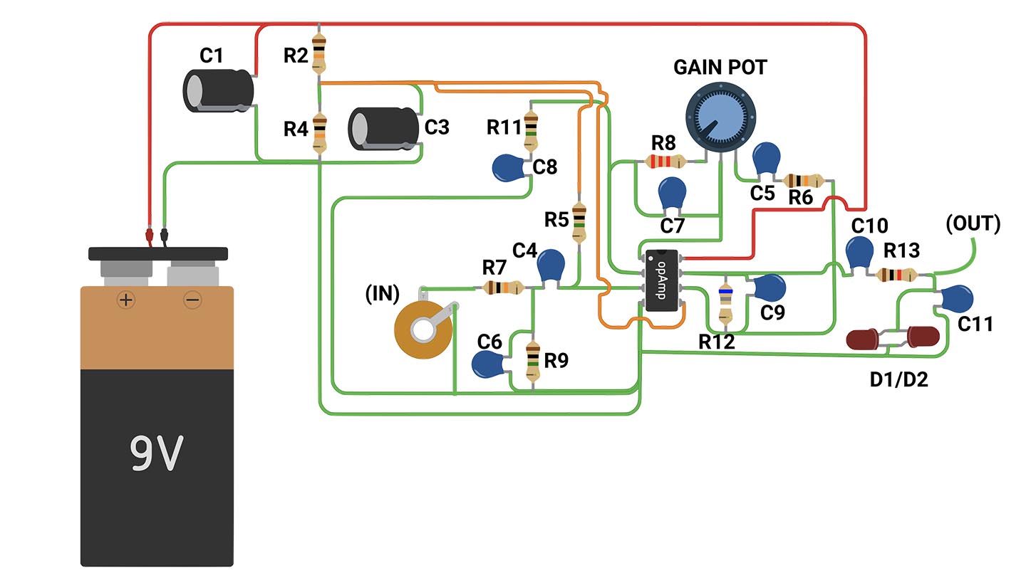 Pt3 Schematic layout